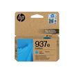 0199764688088-HP 937e - Cyan - cartouche d'encre originale (4S6W6NE)-P_405239716_41-11