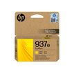 0199764688149-HP 937e - Jaune - cartouche d'encre originale (4S6W8NE)-P_405239718_41-18