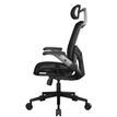 4710483778087-Fauteuil gamer SPEEDER ONE - accoudoirs réglables - appui-tête intégré - noir-P_405239833_8-7