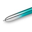 3086123759275-BIC 4 Couleurs Smooth Stylos-Bille Rétractables à Pointe Moyenne (1 mm) avec Corps bleu-vert dégradé -P_405239856_3-2