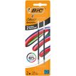 3086123763326-BIC 4 Couleurs Smooth - Recharge - noir - 1 mm - moyen (pack de 2)-P_405239859_1-0