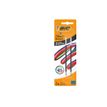 3086123763326-BIC 4 Couleurs Smooth - Recharge - noir - 1 mm - moyen (pack de 2)-P_405239859_4-3