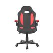3760185028837-Fauteuil de bureau JUNIOR FLIP - avec accoudoirs - noir et rouge--1