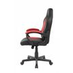 3760185028837-Fauteuil de bureau JUNIOR FLIP - avec accoudoirs - noir et rouge--2