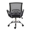 3661971072136-Fauteuil de bureau PAPILLON - noir--4