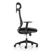 3760388581306-Fauteuil de bureau CASSIOPEA - accoudoirs - appuie-tête - noir--3