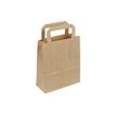 3664233014011-Sac Kraft Brun avec Poignées Plates – Lot de 250, 18+8x22 cm – Écologique et Résist-P_405240354_3-3