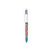3086123776739-BIC 4 Couleurs Decors - Stylo bille 4 couleurs - noir, bleu, rouge, vert - 1 mm - moyen - -P_405240428_1-0