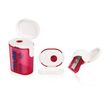 8411574110668-MILAN nata 624 - Sacapuntas - 4,2 x 3 x 2,3 cm - rosa, blanco--4