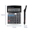 4002390095037-MAUL MBU 700 - Calculatrice solaire - 12 chiffres - noir--3