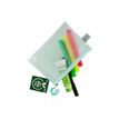 4250037433210-FolderSys - Valisette à fermeture éclair - pour A6 (105 x 148 mm) - vert pastel transpar-P_405241505_2-1
