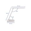 4002390094542-MAULSally - lampe de bureau  - LED - 4.5 W - classe E - blanc-P_405241903_8-5