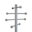 4002390095068-MAULSaphir Lite - Porte-manteau sur pied - 8 patères - gris-P_405241909_2-1