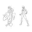 9782017243236-MARVEL - Mes coloriages avec stickers - Spider-Man - livre à colorier-P_405241990_3-1