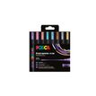 3701614901239-POSCA – Lot de 8 marqueurs permanents – Couleurs métallisées--0