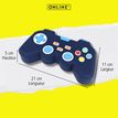 4014421101389-Fourre-tout Game Pad en silicones --3
