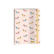4014421022882-ONLINE - Carnet à puce - A5 - 72 feuilles / 144 pages - pointillé - dachshund - rose - c-P_405242399_2-0