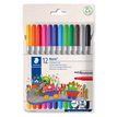 4007817164433-STAEDTLER Noris® 320 - Etui carton 12 feutres coloriage double pointe 1 mm, 3 mm assortis-P_405242520_1-0
