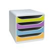 9002493310902-Exacompta - Module de Classement Big Box 4 Tiroirs Pop'N Co - Couleurs Assorties-P_405242618_1-0