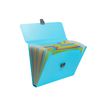 3130630552994-Exacompta Pop'N Co - Trieur à soufflet - 13 compartiments - pour A4 (210 x 297 mm) - cyan-P_405242634_3-1