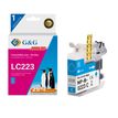 Cartouche compatible Brother LC223 - cyan - G&G