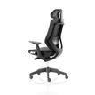 3760388581290-Fauteuil de bureau ALEA - accoudoirs - appuie-tête - noir--2