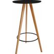 3760185023887-Mange debout BREAK - diam 60 cm - hauteur 110,5 cm - plateau noir--0