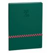 3371010532353-Agenda Année Civile - PRESIDENT FR - Couverture Paco avec élasitque - Vert sapin - 21x27 cm  Semainier - 13 mois de décembre à déc--0