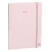 3371010532599-Agenda Année Civile - MINISTRE COLOR Multilingue - Couverture Pastel  avec élastique- Rose - 16x24 cm  Semainier - 13 mois de décembre à déc--0