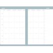 3371010535699-Quo Vadis - Agenda - Affaires Color - Semainier Planning - Multilingue - Pastel - Rose clair - 13 mois de décembre à décembre - 10x15 cm - Papier Clairefontaine blanc - Fabri--7