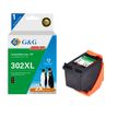 Cartouche remanufacturée HP 302XL - noir - G&G
