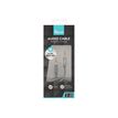 3303170084922-T'nB Music - Câble audio -  3.5 mm mâle  - 1 m - noir & blanc-P_405243283_3-2