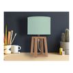 3361410150486-Lampe de Bureau BEKER - bois et tissu sauge-P_405243318_1-2