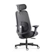 3700339995837-Fauteuil de bureau NELSON - accoudoirs réglables - appuie-tête réglable - noir-P_405243537_9-3