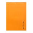 3663619221661-Les Prix Mini - Bloc Notes A4 70g 5x5 - Quadrillé - Papier Orange Économique-P_405243544_1-0