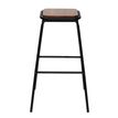 3660141962680-Lot de 2 tabourets hauts OSLO - pieds noirs - assise en bois-P_405243626_2-1