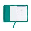 3371010531608-Quo Vadis - Agenda avec répertoire - Affaires - Semainier Planning - Français - Colette - Vert émeraude - 14 mois de décembre à janvier - 10x15 cm - Papier Clairefontaine blanc - Fabri--2