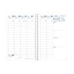 3371010529117-Quo Vadis - Agenda - Spiralé avec répertoire - Affaires S - Semainier Planning - Français - Club - Beige - 14 mois de décembre à j--1