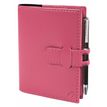 3371010407644-Agenda Année Civile - MINI 2 DAYS PRESTIGE FR - Couverture Soho avec Porte-mine - rose - 7x10 cm - 2 jours par page - 12 mois de de janvier à déc--0