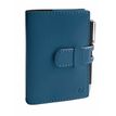 3371010488803-Quo Vadis - Agenda - Miniweek Prestige - Semainier Horizontal - Français - Soho - Bleu - 12 mois de janvier à décembre - 7x10 cm - Papier Clairefontaine ivoire - Fabri--0
