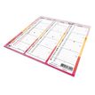 3371010535545-Quo Vadis - Calendrier origami - Français - Fantaisie - Iconique - 12 mois de janvier à décembre - 26x13 cm - Papier Clairefontaine blanc - Fabri--0