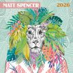 3700368835555-Calendrier 2026 BLUE ART EDITIONS "Animals" Matt Spencer 30 X 30 cm--0