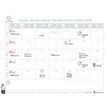 3660942088718-Calendrier mensuel Easycal avec feuillets détachables 24 x 18 cm sur plaque décors Mini Labo 27,5 x 30,5 cm  - disponible dans différentes cou--2
