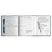 3660942089067-Agenda de bureau Sésame All in One Horizons 20S Visuel spiralé - 1 semaine sur 2 pages  + 1 carnet de notes ligné -15 x 21 cm - Bleu c--2