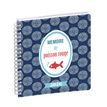 3660942088428-Agenda de bureau Dodo & Cath Lady 18S spiralé - 1 semaine sur 2 pages - 15 x 17 cm - Poisson - Exacomp--0