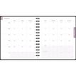 3660942088404-Agenda de bureau Sophie Adde Lady 18S spiralé - 1 semaine sur 2 pages - 15 x 17 cm - Fleurs - Exacompt--6