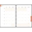 3660942088442-Agenda de bureau Sophie Adde Lady 20S spiralé - 1 semaine sur 2 pages - 15 x 21 cm - Fleurs - Exacompt--9