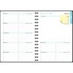 3660942088442-Agenda de bureau Sophie Adde Lady 20S spiralé - 1 semaine sur 2 pages - 15 x 21 cm - Fleurs - Exacomp--11