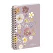 3660942088251-Agenda de poche Chemin des Marettes Eurotime 16S spiralé  - 1 semaine sur 2 pages - 9 x 16 cm - Rose ---0