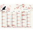 3660942089340-Calendrier illustré Sapporo - 6 mois par face - 29,5 x 22 cm - Exacompta--0